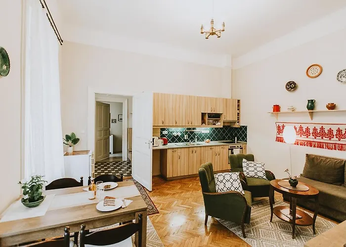 Folk 60sm Spacious And Bright * ブダペスト